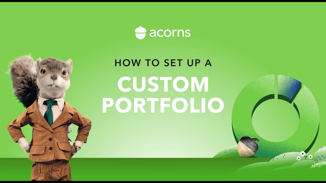 How to Set Up A Custom Portfolio - YouTube