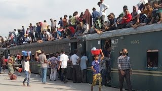 Overloaded Train