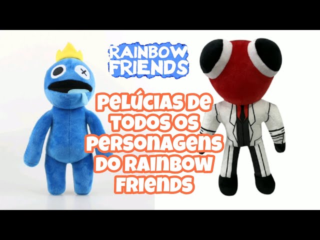 Roblox Rainbow friends  Novas pelúcias dos personagens do Rainbow