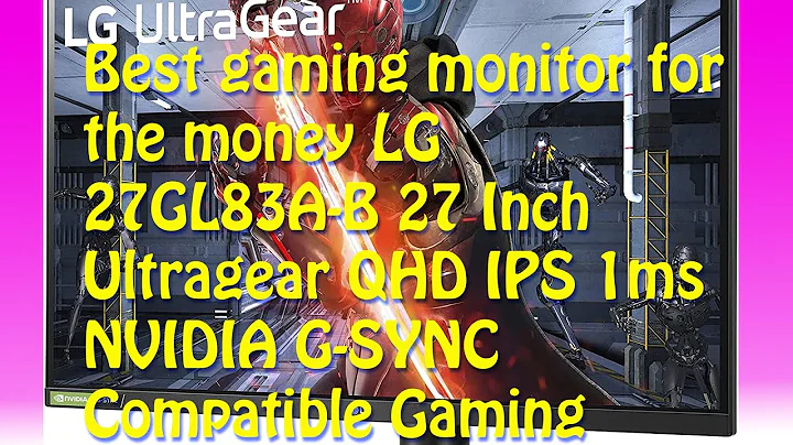 O Melhor Monitor para Jogos: LG 27GL83A-B