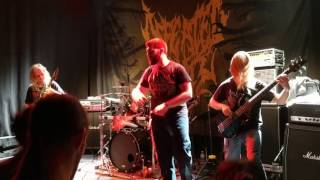 Defeated Sanity - Martyrium (Live @ L'Entrepôt, Arlon, 9/01/2017)