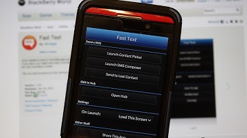 Fast Text for BlackBerry 10