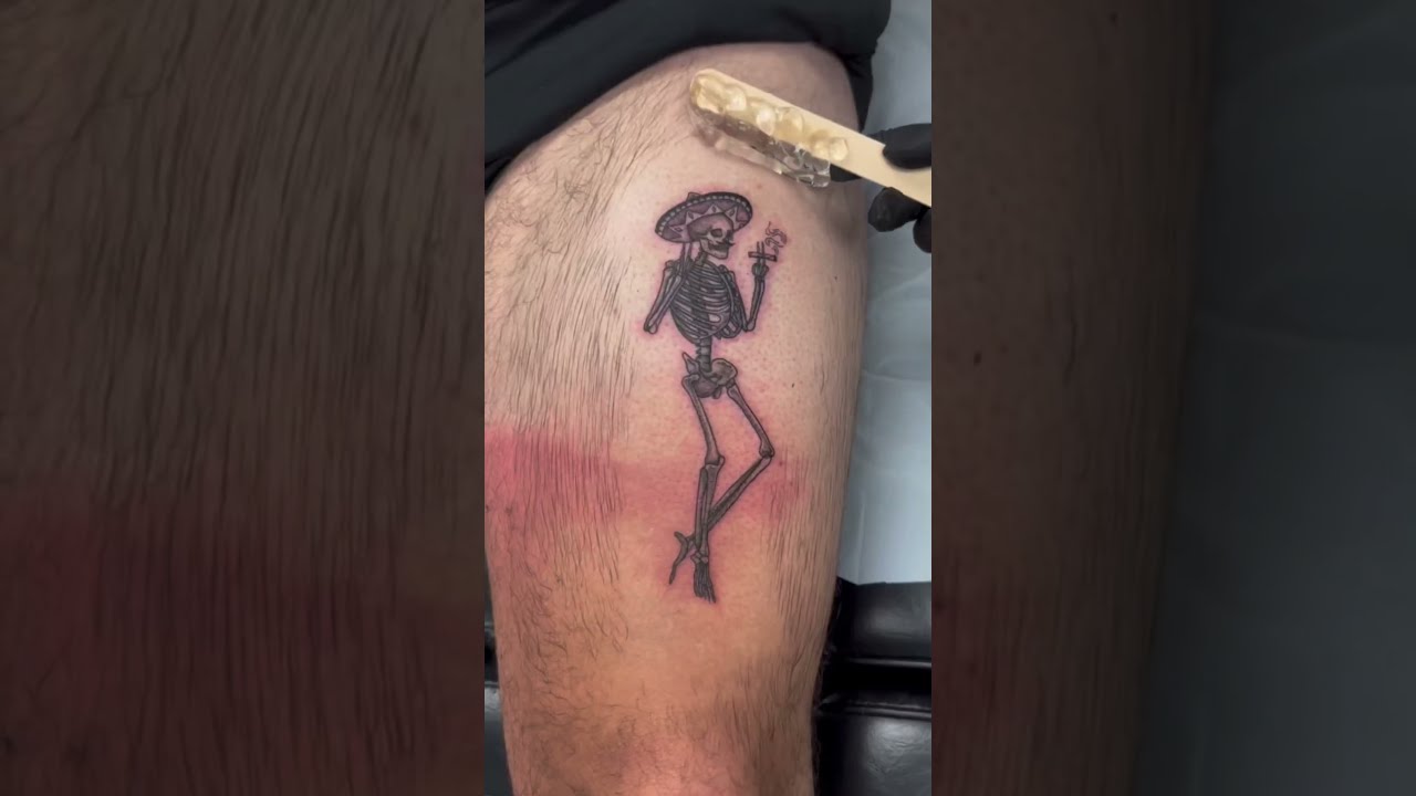 Prophecy Ink - The Skeleton Hiker. Tattoo by Phil.... | Facebook