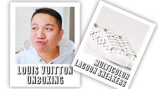 Louis Vuitton Multicolor Lagoon Sneaker Unboxing | LV x TM LV