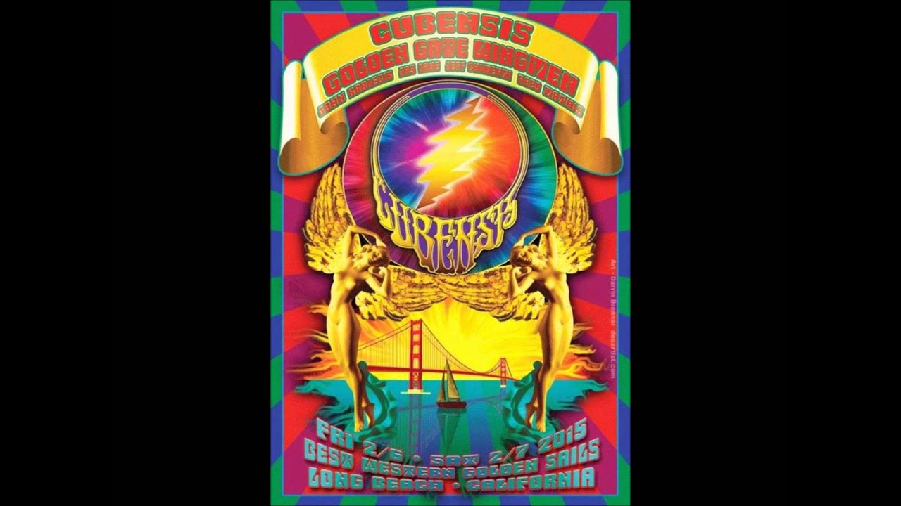 Poster for Golden Gate Wingmen and Cubensis - Golden Sails - Long ...