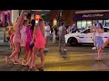 Nashville Tennessee downtown Broadway Saturday evening/night July 10 2021 walking tour vlog