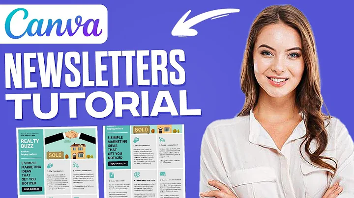 How To Make Newsletters In Canva | Step By Step For Beginners