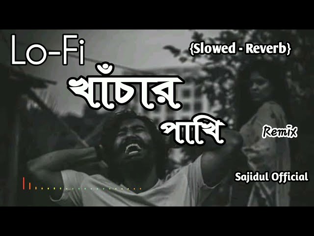 Khachar Pakhi Lofi | Samz Vai | Slowed - Reverb | Bangla Lofi Song | Sajidul Official class=
