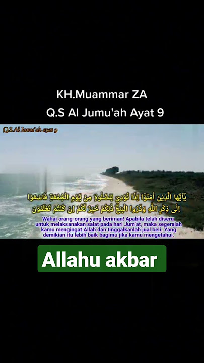 Muammar za#QS.al-jumuah 9