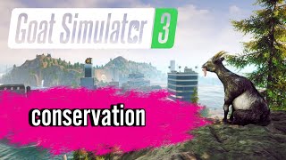 Goat Simulator 3 Challenge: Conservation