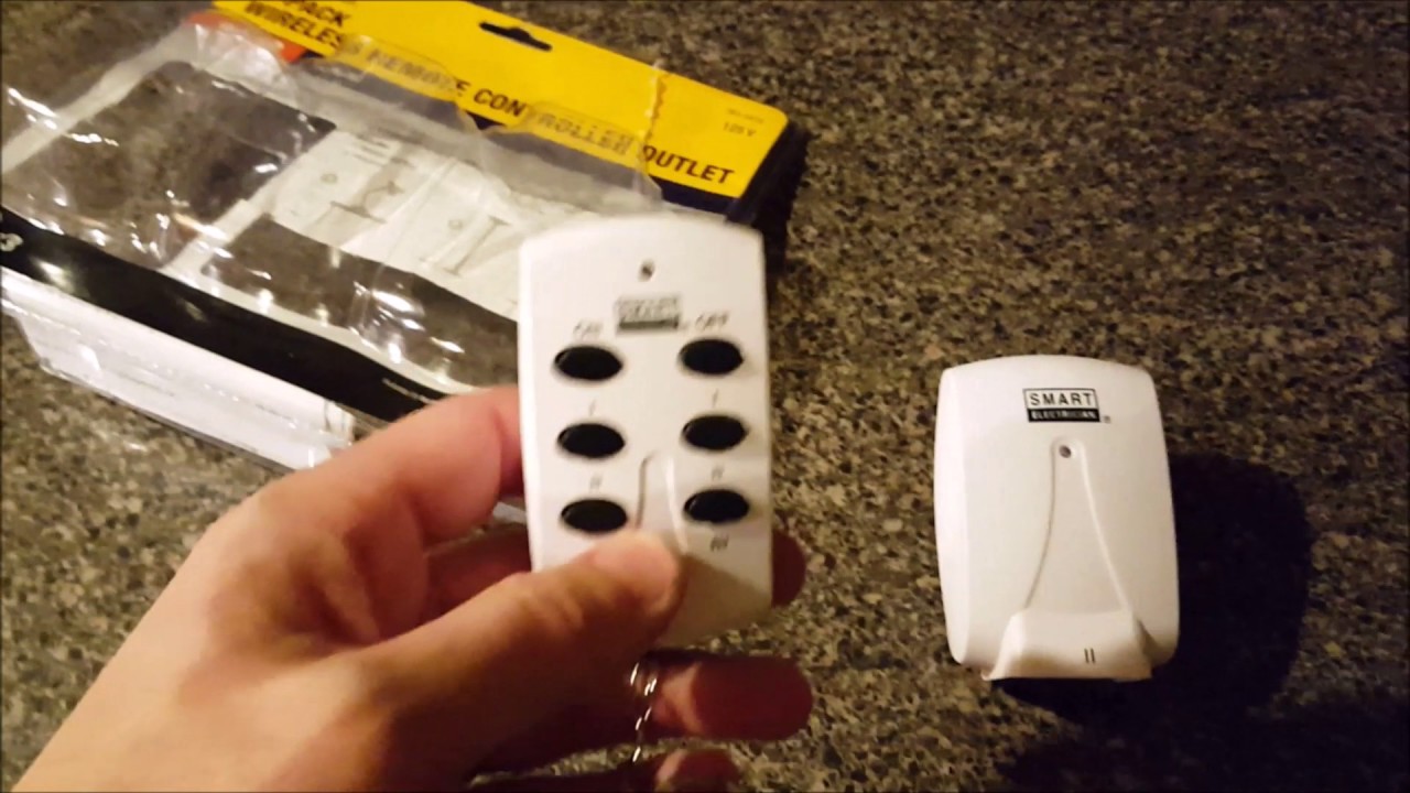 Smart Electrician Wireless Remote Controlled Outlet Review 
