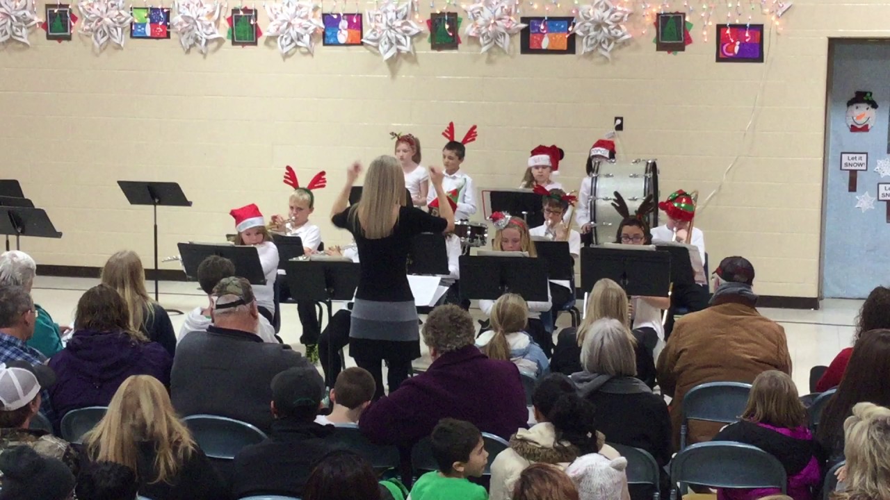 Christmas 2015 5th Grade Beginners Band Concert Part 3 Manvel Public