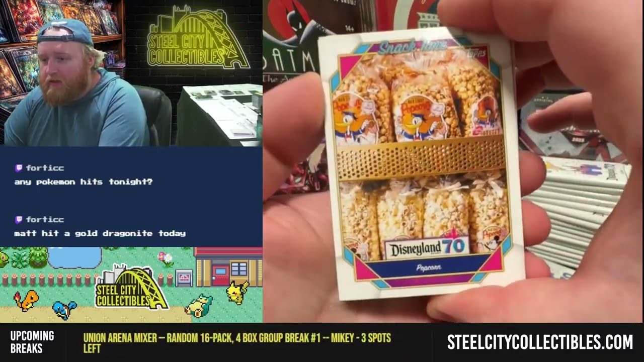 2025 Topps Disneyland 70th Anniversary Hobby Box -- 2-Box Random 4-Pack Group Break #3 -- Mikey