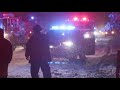 01-26-2021 - Bourne, MA - Rollover Crash - Slick Snow Covered Roads - Snow Storm In Northeast