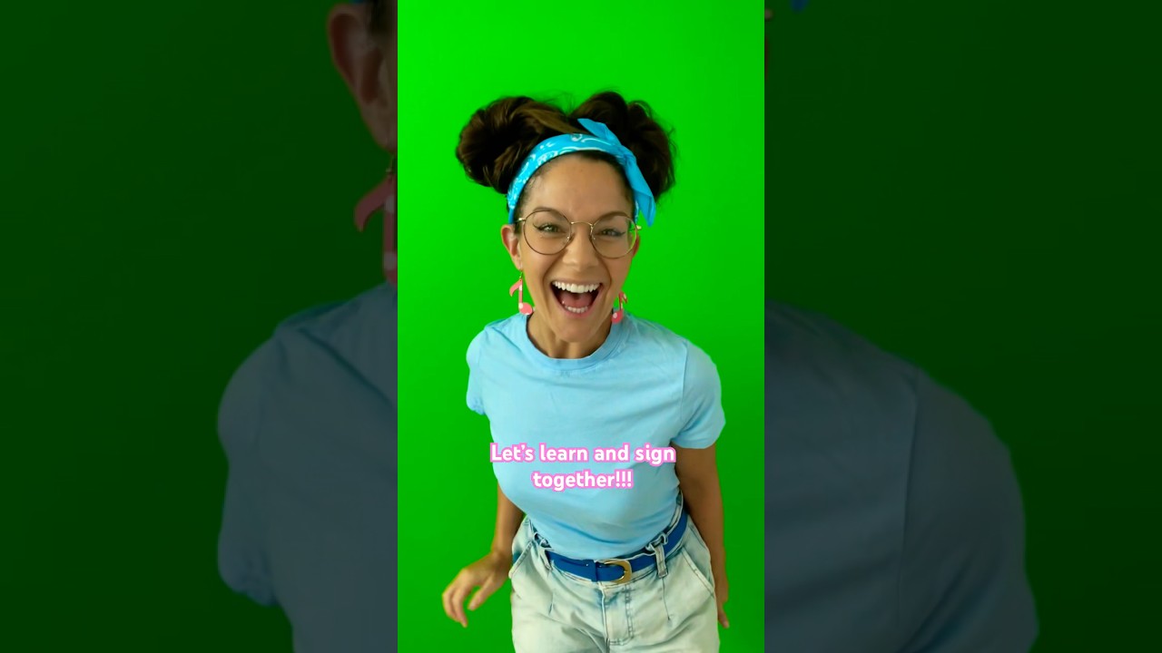 New Christian Ms Rachel teaches toddlers & kindergarten sign language & Bible! 