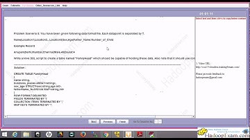 Problem Scenario 5: CCA175 Cloudera and Spark Certification (Hive DDL Example)