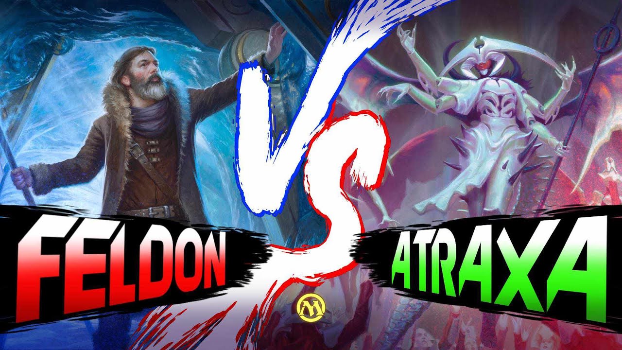 Red vs. No Red. Winner? Feldon vs Atraxa | Round 4 | Regran 102923 | Duel Commander thumbnail