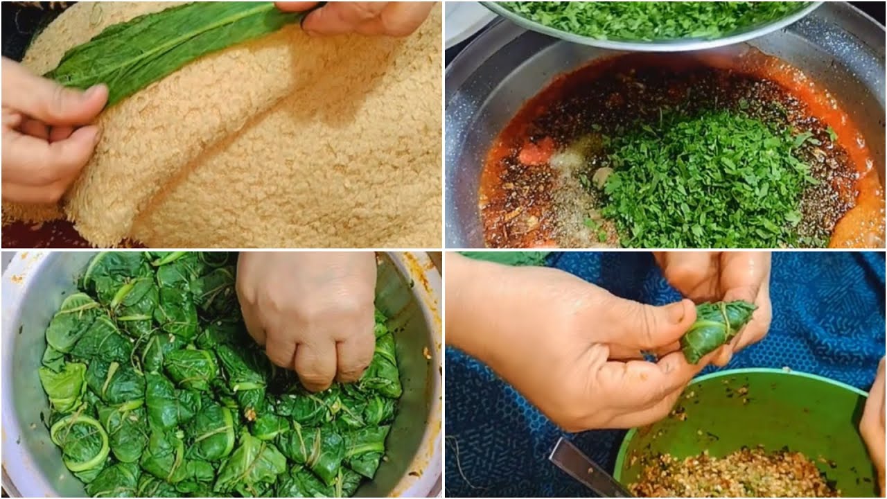 ​لو لسه بتلفي ورق عنب وكرنب فايتك كتير.. جربي الورق ده وادعيلي!