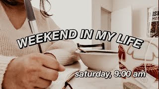 university weekend in my life vlog! | homework, cooking, etc.| college vlogs 2021