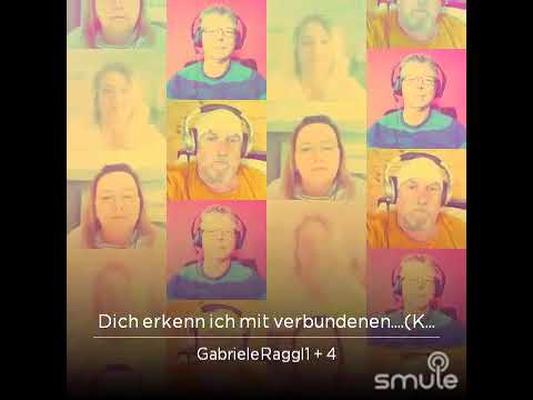 Dich erkenn ich mit verbundenen Augen, Gruppensong