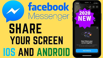 FaceBook Messenger screen sharing on Video Call on iPhone, iPad, Android 🔥🔥🔥 2024: How to Use