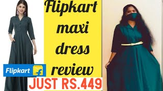 Wowflipkart maxi dress review || just rs.449 only || must buy maxi