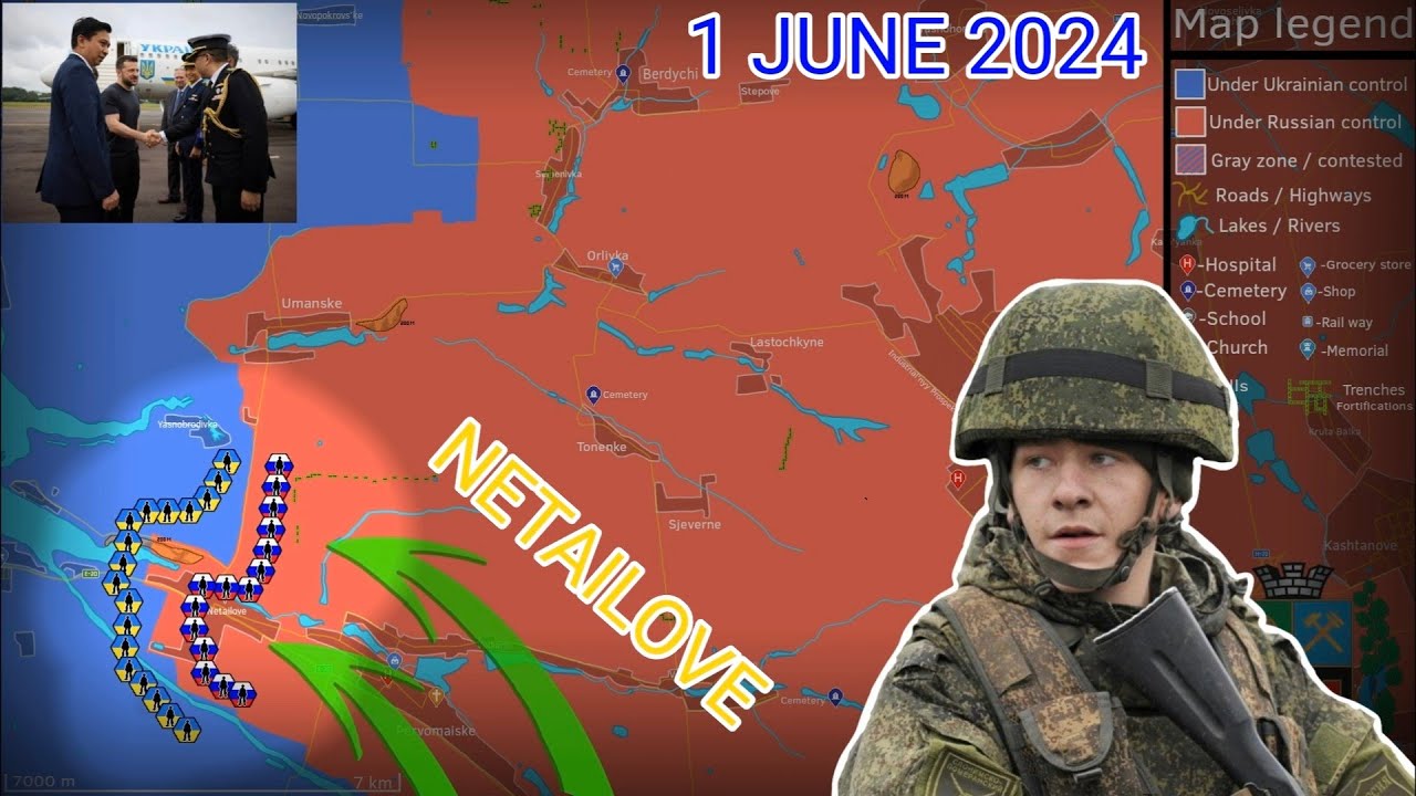 Summary of advances in Ukraine for the month of May [2024 ]