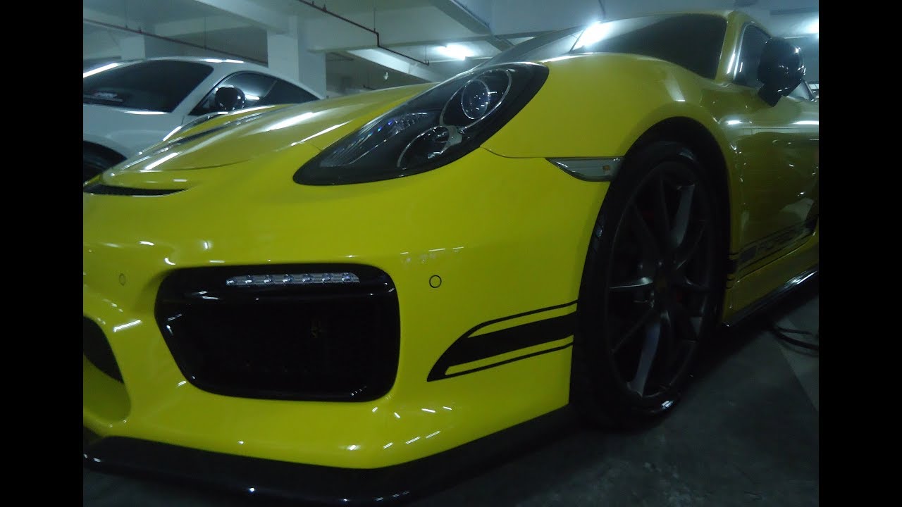Modifikasi Porsche Cayman Custom Carbon Body Kit Minimalis YouTube
