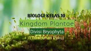 Kingdom Plantae: Tumbuhan Lumut (Divisi Bryophyta)