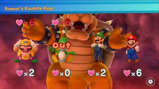 Mario Party 10 - Chaos Castle (Bowser Vs. Team Mario) Wario, Mario, Yoshi, Luigi #127