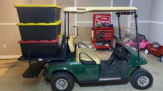 How to Install Golf Cart Rear Flip Seat for EZGO TXT