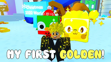 I Hatched a Golden Huge Mrs. Claws and Huge Jolly Penguin in Pet Simulator X!🎄Christmas Event🎄Roblox
