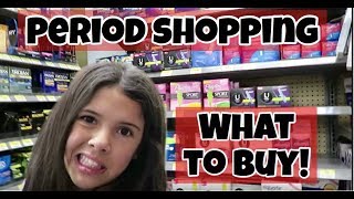 Period Shopping How To | What to Buy: Pads, Tampons, etc.