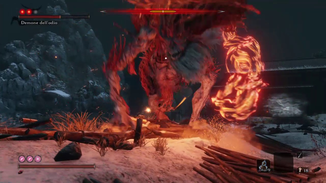 Sekiro Demon of Hatred Demon Bell almost No Damage by Ioria M. Silverberg [ITALY]