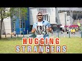 HUGGING STRANGERS! ( AUSTRALIA SPORT EVENT )