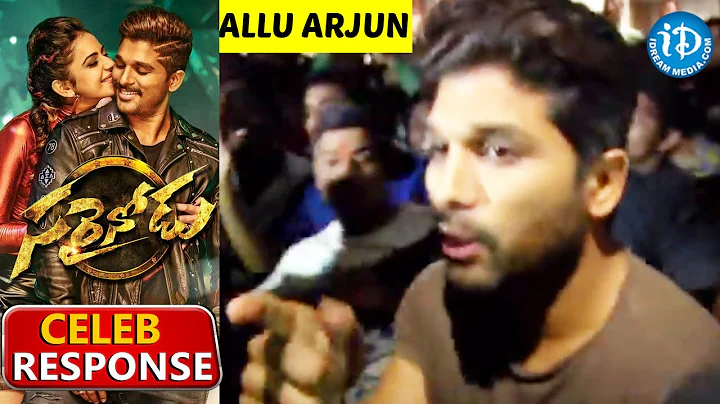 Allu Arjun Response - Sarrainodu Movie - Rakul Preet || Catherine Tresa || SS Thaman