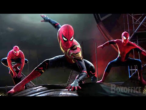 3人のスパイダーマンのコンビ | スパイダーマン: ノー・ウェイ・ホーム | 映画シーン