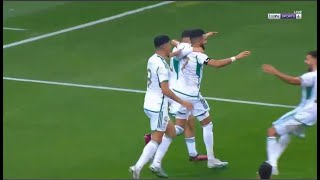 ملخص مباراة الجزائر والنيجر 2-1?اهداف الجزائر اليوم?هدف رياض محرز
