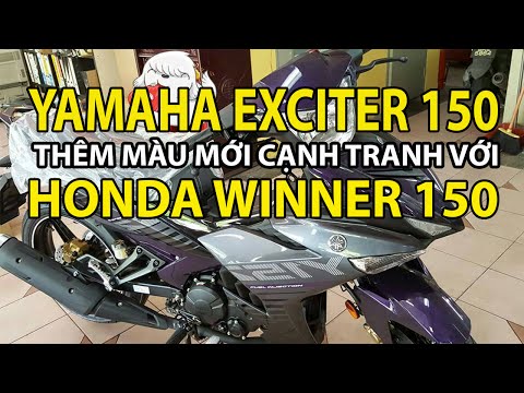 Yamaha Exciter 150 ra màu tím cạnh tranh Honda Winner 150 Xuan Duy