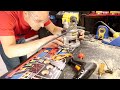 Making a DEFENDER control panel [ William's arcade cabinet ]