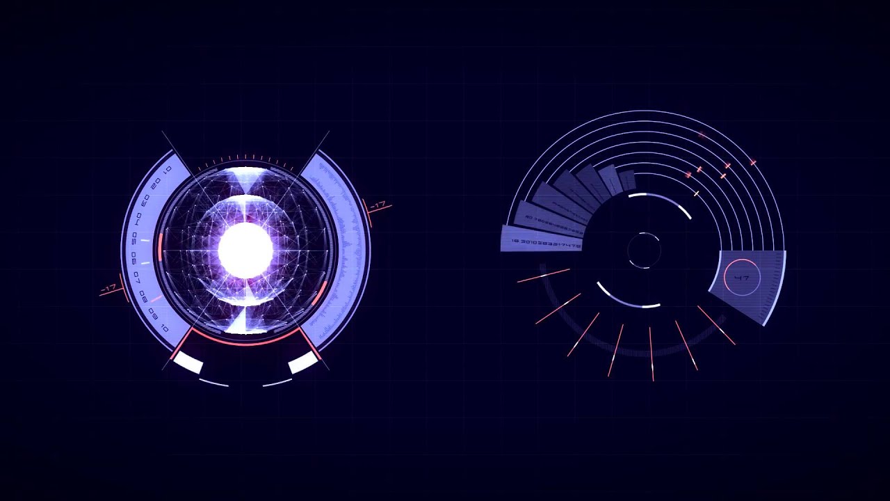 HUD Sci-Fi Elements After Effects Template - YouTube