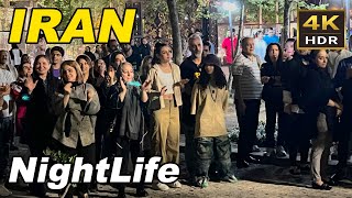 Vibrant Nightlife For Young Iranians Ferdows Garden After Dark 2024