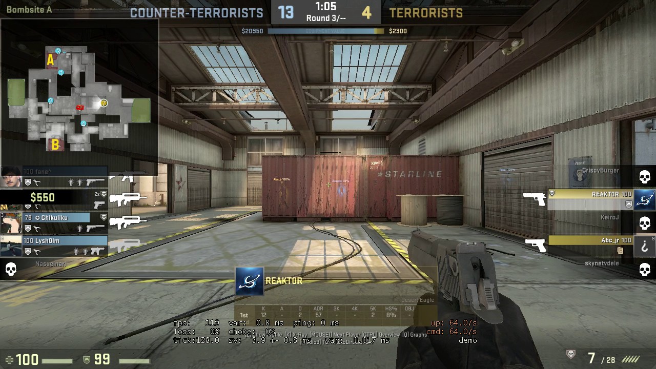 ESEA 5K deagle with Seekss