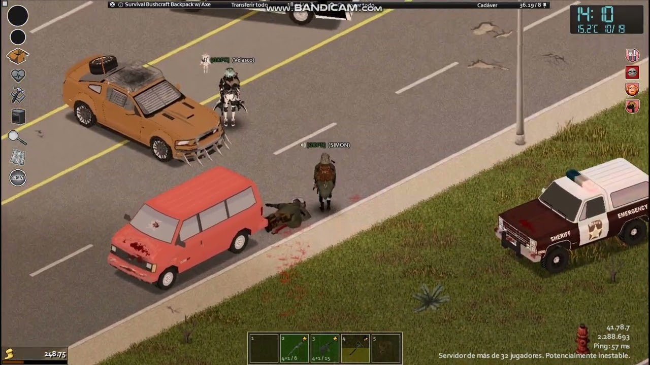 VOLVIÓ el ROLEPLAY pvp a Project Zomboid Multiplayer LATAM