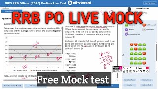 Ibps rrb po live mock | oliveboard Live Mock | 