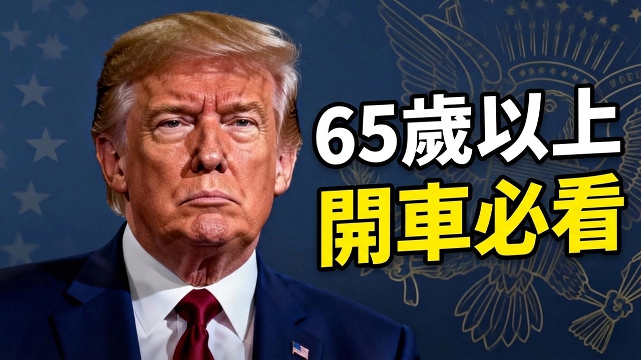 2026年DMV新規緊急預警！65歲以上在美開車長輩必看，不注意丟駕照還賠光積蓄 #2026DMV新規 #65歲以上駕照更新 #美國駕照新規 #RealID執行 #DMV預約技巧 #美國老年駕駛者