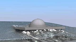 PhoenixFD for Maya Tsunami Test 2