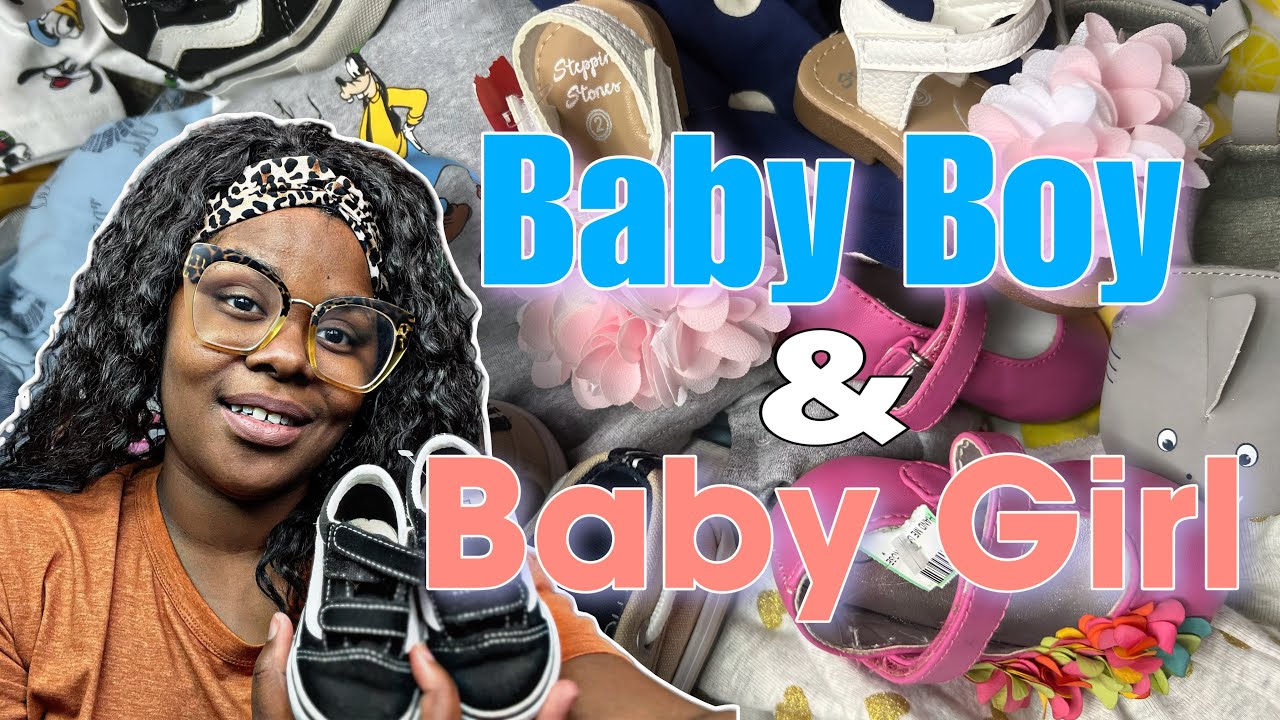 Cute thrift haul! Toddler/Infant shoes and clothes ️ YouTube