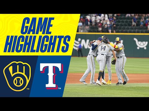 Brewers vs. Rangers