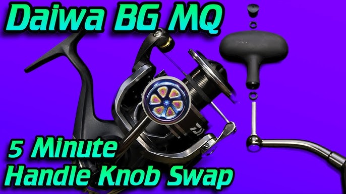 How To Remove The Knob And Add Ball Bearings I Knob Replacement I DAIWA and SHIMANO  reels 